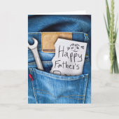 Happy Father's Day from kids Greeting Card カード (正面)