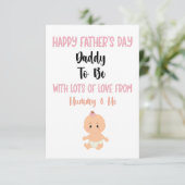 Happy Father's Day from Mummy & Me Card 出欠カード (スタンド正面)