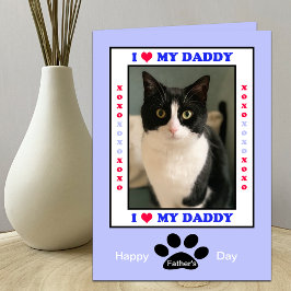 Happy Father's Day from the cat - Your Photo カード