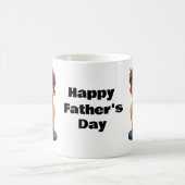 HAPPY FATHER'S DAY Gift for Happy Fatherパパ夫ソン コーヒーマグカップ (中央)
