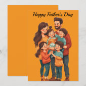 Happy Father's Day Greeting  シーズンカード (正面/裏面)