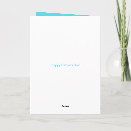 Happy Father's Day Greeting Card カード (裏面)