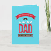 Happy Father's Day Greeting Card カード (正面)