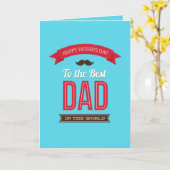 Happy Father's Day Greeting Card カード (黄色い花)