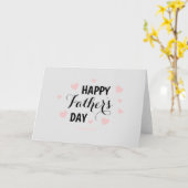 Happy Father's Day Greeting Card カード (黄色い花)