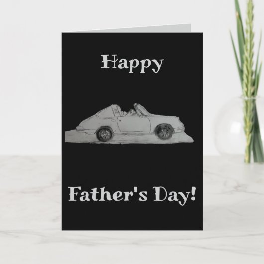 Happy Father's Day Greeting Card サンキューカード (正面)