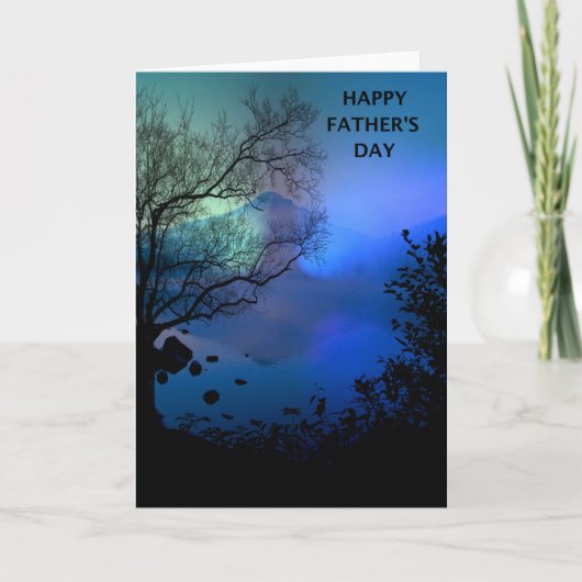 Happy Father's Day MT Lake Card カード (正面)