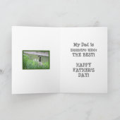 HAPPY FATHER'S DAY/MYパパNUMERO UNO/GOOSE IMAGE カード (内部)