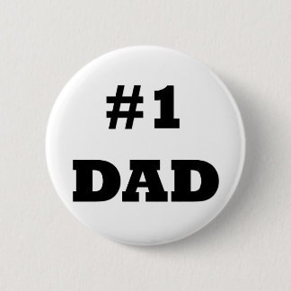 Happy Father's Day - Number 1パパ- #1パパ 缶バッジ