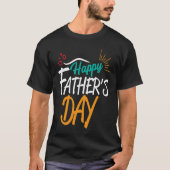 Happy Father's Day Party For Daddy Tシャツ (正面)