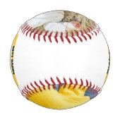 Happy Fathers Day Personalized Best Daddy Ever 野球ボール (裏面)