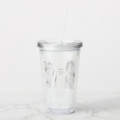 Happy FATHER'S DAY PHOTO  アクリルタンブラー (裏面)