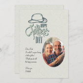 Happy Father's Day Photo Card シーズンカード (正面/裏面)
