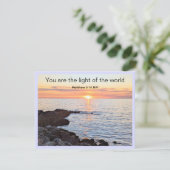 Happy Father's Day Photo of Sunset and 海Blue シーズンカード (スタンド正面)