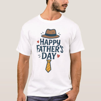 Happy Father's Day Shirt -パパクラシック向けギフト Tシャツ
