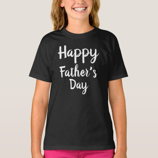 Happy Father's day Tシャツ (正面)