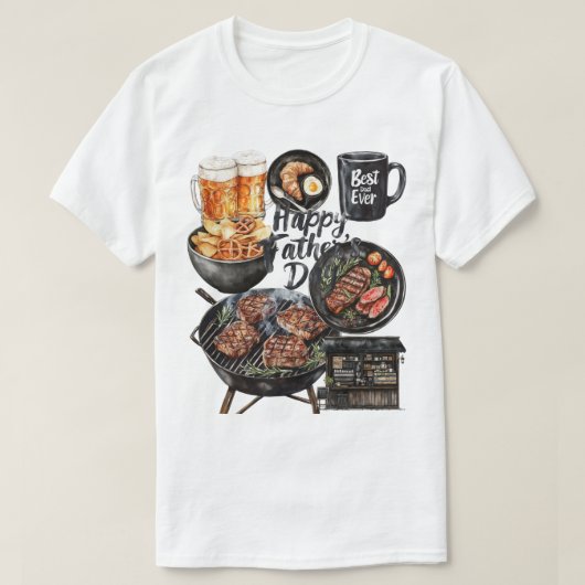 Happy Father's Day Tシャツ (デザイン正面)