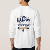 Happy Father's day Tシャツ | パパに最適 (裏面)