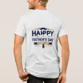 Happy Father's day Tシャツ | パパに最適 (裏面)