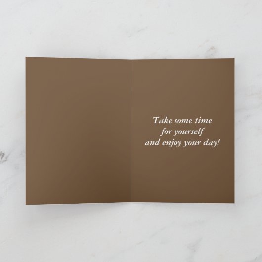 Happy Father's Day Tabby Cats Greeting Card カード (内部)