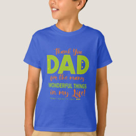 Happy Father's Day Thank YouパパTシャツ Tシャツ
