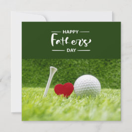 Happy Father's Day to golfパパでグリーンに愛