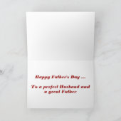 Happy Father's Day to Han from Wife写真を追加 カード (内部)
