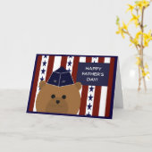 Happy Father's Day to my Air Force Hero & パパ! カード (黄色い花)