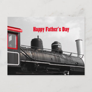 Happy Father's Day Trainはがき ポストカード