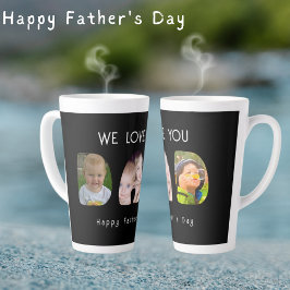 Happy Father's Day-We love youパパ カフェラテマグ
