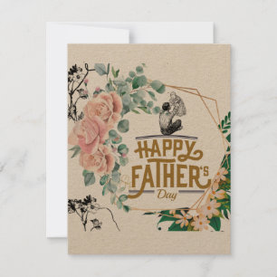 Happy Father's Day Wishesカード 招待状