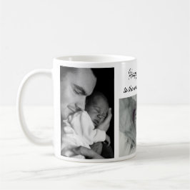 Happy Father's Day Worldの最高のパパ3枚の写真 コーヒーマグカップ