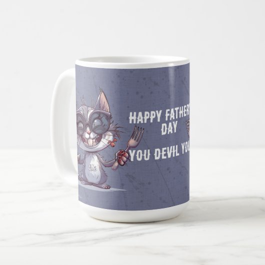 Happy Father's Day You Devil You コーヒーマグカップ (正面左)