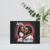 Happy fathersday. Fijne vaderdag ポストカード (スタンド正面)