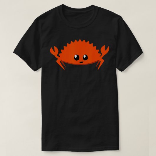 Happy Ferris Rustacean Programmer Computer Science Tシャツ (デザイン正面)