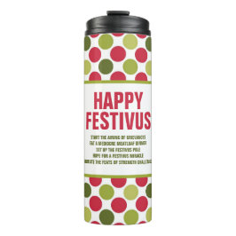 Happy Festivusタンブラー/サーマルタンブラーby ©NHC タンブラー
