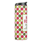 Happy Festivusタンブラー/サーマルタンブラーby ©NHC タンブラー (回転左)