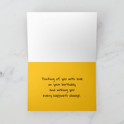 Happy Fifth Birthday Granddaughter Kit Fox カード (内部)