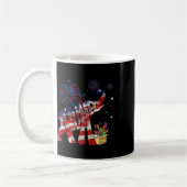 Happy Fireworks Republican Elephant merica 4th Of  コーヒーマグカップ (左)
