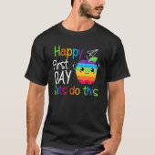 Happy First Day Let's Do This Poppin Pop It Back T Tシャツ (正面)
