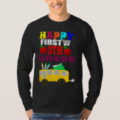 Happy First Day Of 3th Grade Back To School Tシャツ (正面)