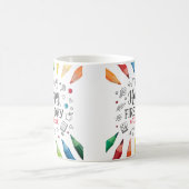 Happy First Day of School | かわいい新学期 コーヒーマグカップ (中央)