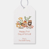 Happy First Day of School ギフトタグ (正面)