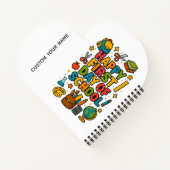 Happy First Day of School ノートブック (裏面)