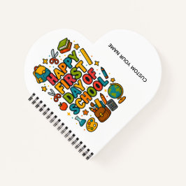 Happy First Day of School ノートブック