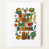 Happy First Day of School プランナー手帳 (裏面)