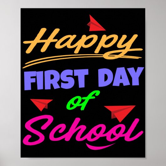 Happy First Day of School ポスター (正面)