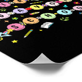Happy First Day Of School Bracelet Back To School  ポスター (角)