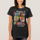 Happy First Day Of School Counselor Life Back To S Tシャツ (正面)