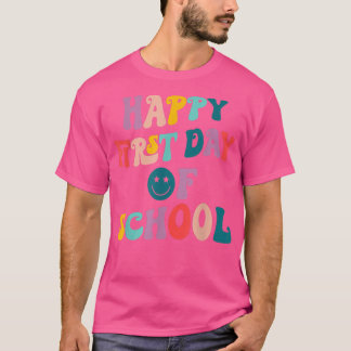 Happy First Day Of School Shirt先生 Tシャツ